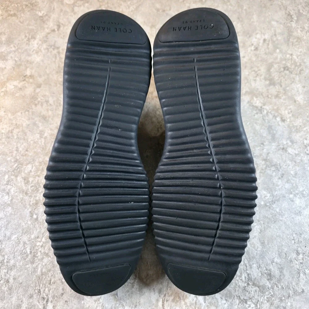 Cole Haan 2.Zerogrand Mens 10 M Laser Wingtip Oxford Black Shoes *Barely Worn.